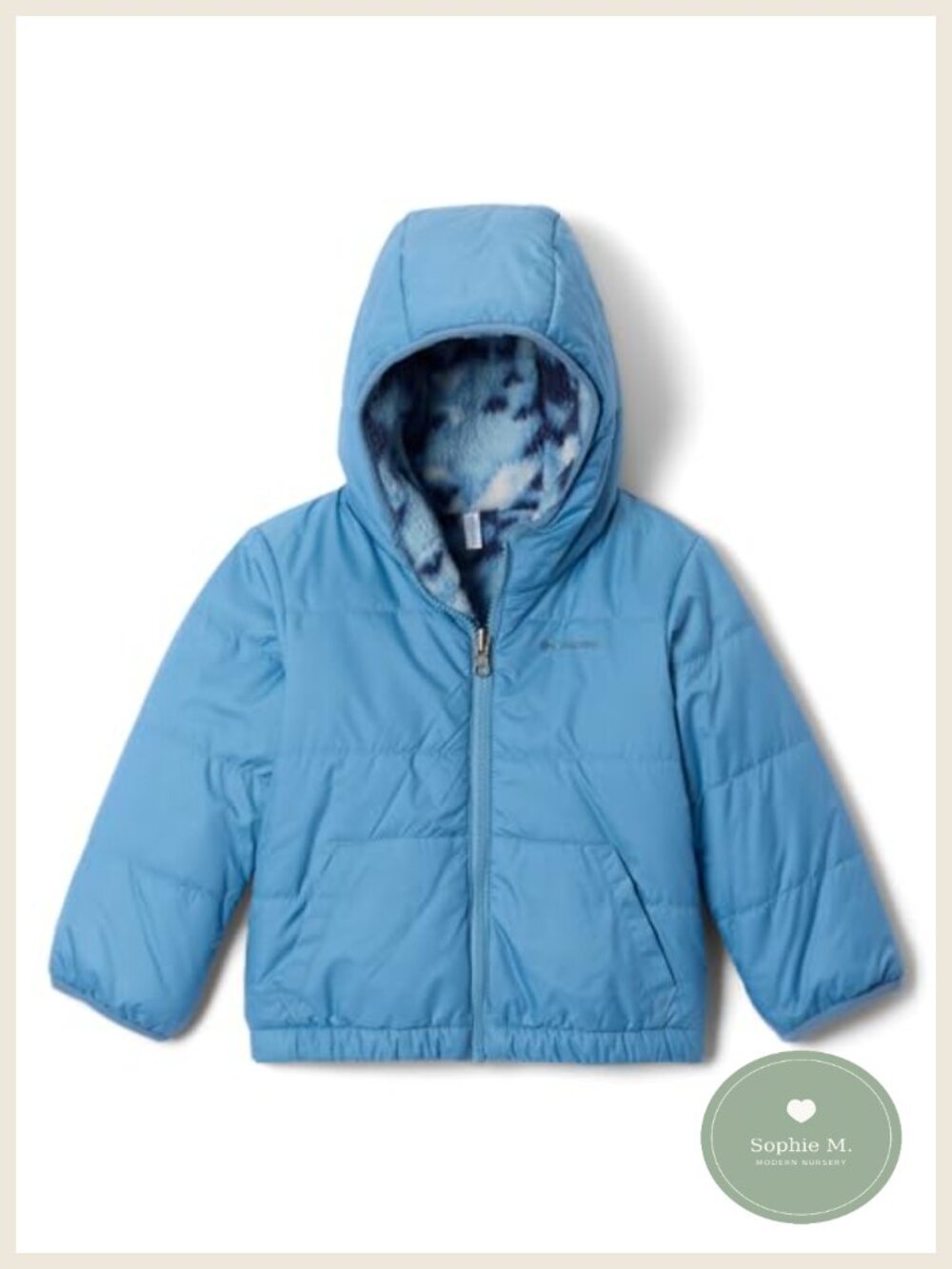 Reversible Double Trouble III Fleece Lined Water Resistant Baby Jacket